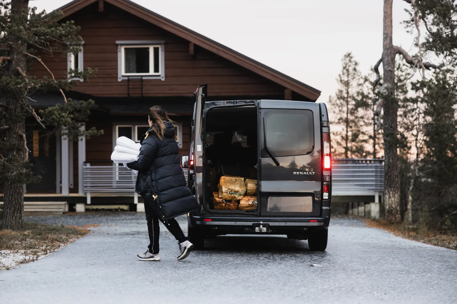 Levi Delivery delivery to a holiday home